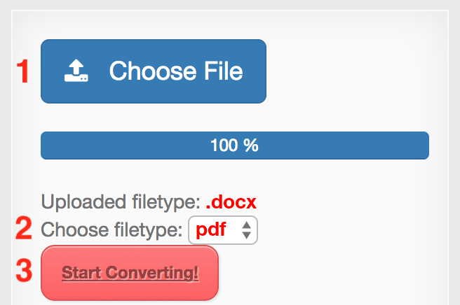 How to convert DOCX files online to PDF